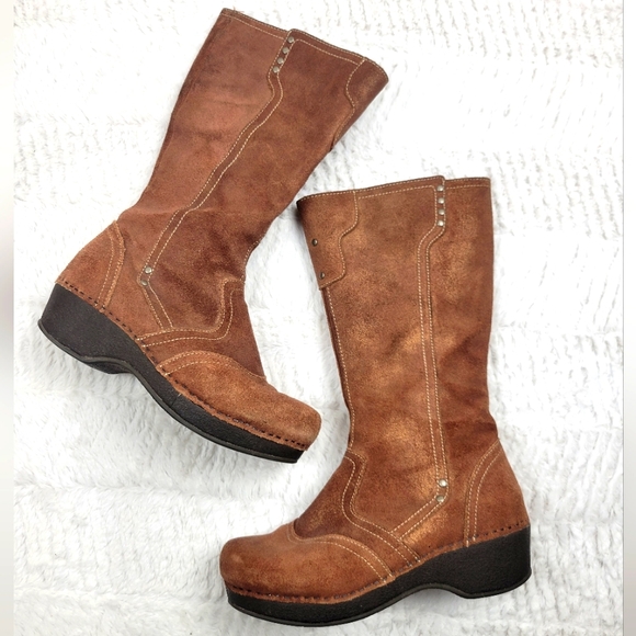 Dansko metallic shimmer mid calf boot - Picture 1 of 17